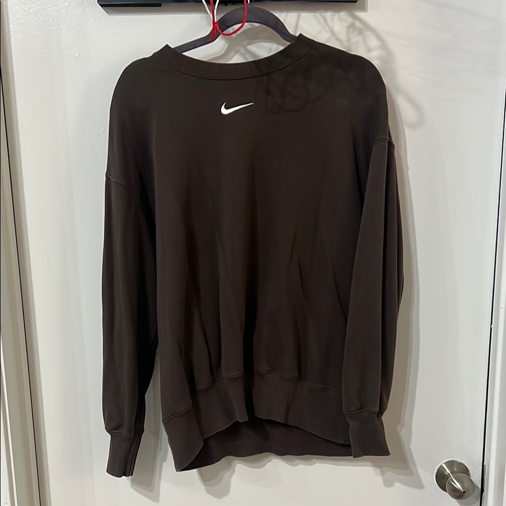 Nike Women's Dark Brown Phoenix Sweatshirt